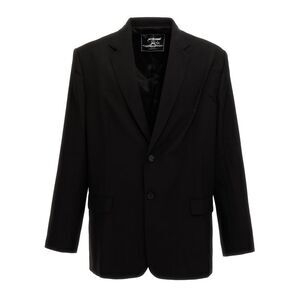 Y/PROJECT Black Virgin Wool Men's Blazer